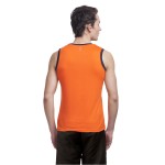 Gypsum Mens Cut Sleeve Tshirt Orange Color GYPMCS-00130