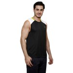 Gypsum Mens Cut Sleeve Tshirt Black Color GYPMCS-00133