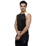 Gypsum Mens Cut Sleeve Tshirt Black Color GYPMCS-00133