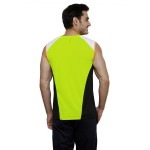 Gypsum Mens Cut Sleeve Tshirt Black Color GYPMCS-00133