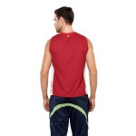 Gypsum Mens Cut Sleeve Tshirt Maroon Color GYPMCS-01