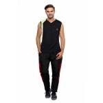 Gypsum Mens Round Neck Sleeveless Tshirt Black Color GYPMCS-027