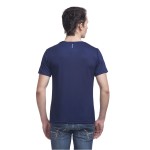 Gypsum Mens Printed Round Neck Tshirt Navy Color GYPMRN-00113