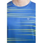 Gypsum Mens Printed Round Neck Tshirt Royal Blue Color GYPMRN-00114