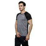 Gypsum Mens Round Neck Tshirt Black Color GYPMRN-00140