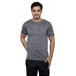 Gypsum Mens Round Neck Tshirt Black Color GYPMRN-00141
