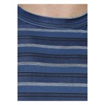Gypsum Mens Striper Round Neck Tshirt Navy Color GYPMRN-00161