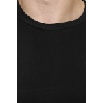 Gypsum Mens Basic Round Neck Tshirt Black Color GYPMRN-00166