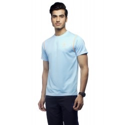 Gypsum Mens Round Neck Tshirt Sky Blue Color GYPMRN-0064