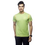 Gypsum Mens Round Neck Tshirt Sea Green Color GYPMRN-0065