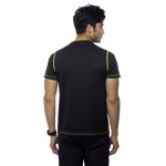 Gypsum Mens Round Neck Tshirt Black Color GYPMRN-0066
