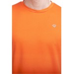 Gypsum Mens Round Neck Tshirt Orange Color GYPMRN-0097