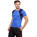 Gypsum Mens Round Neck Tshirt Royal Blue Color GYPMRN-024