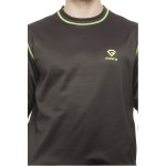 Gypsum Mens Sweat Tshirt Black Color GYPMST-0088