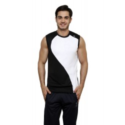 Gypsum Mens Cut Sleeve Tshirt Black Color GYPMCS-00146