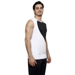 Gypsum Mens Cut Sleeve Tshirt White Color GYPMCS-00147