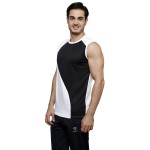 Gypsum Mens Cut Sleeve Tshirt White Color GYPMCS-00147