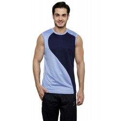 Gypsum Mens Cut Sleeve Tshirt Sky Blue Color GYPMCS-00148
