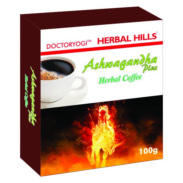 Herbal Hills Ashwagandha Herbal Coffee 100 Gms