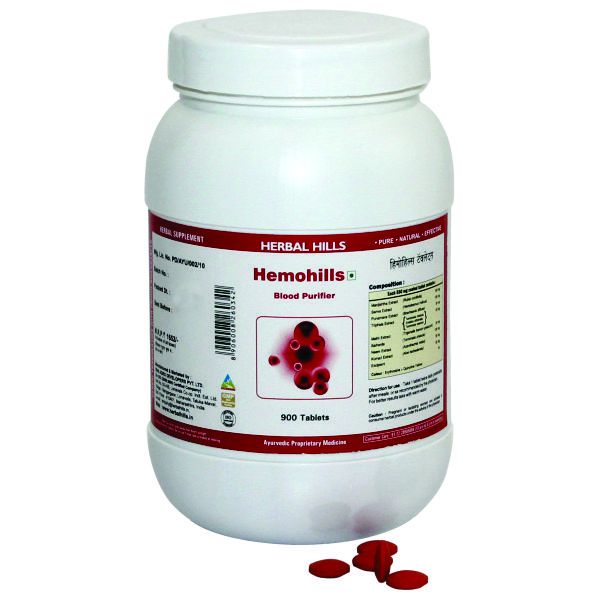 Herbal Hills Hemohills Value Pack 900 Tablets