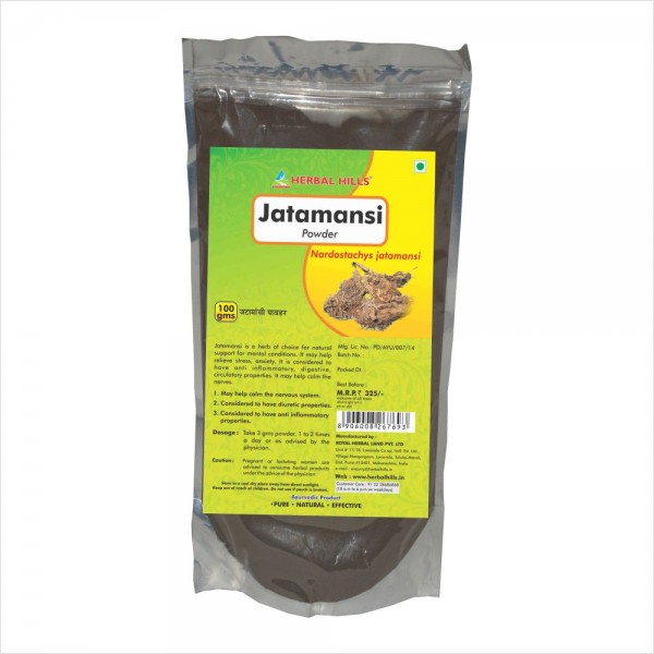 Herbal Hills Jatamansi Powder 100 Gms Powder