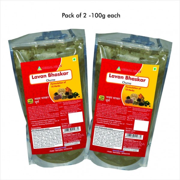 Herbal Hills Lavan Bhaskar Churna 100 Gms Powder