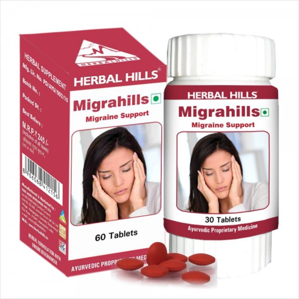 Herbal Hills Migrahills 60 Tablets