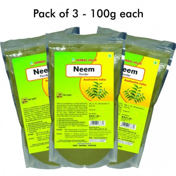 Neem Patra Powder 100 gms Pack of 2