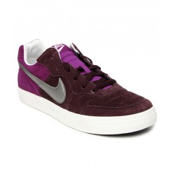 Nike NSW Tiempo Trainer Sneakers (Maroon)
