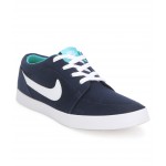 Nike Voleio CNVS Sneakers (Navy Blue)