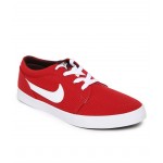 Nike Voleio CNVS Sneakers (Red)
