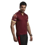 Omtex Active Wear Tshirts Maroon