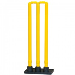 Omtex Flexible Stumps (Rubber Base) (Set of 3 Stumps)