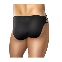 Male Power Cage Brief Black