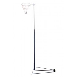 STAG Netball Set Telescopic Adjustable Ht. 8, 9, 10Ft 3 Pc. Pole