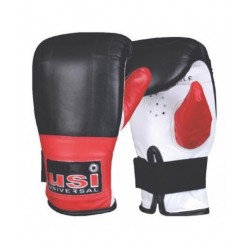 USI 617EL Immortal Reliance Boxing Gloves (Black/Red)