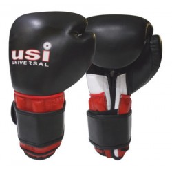 USI 618W Weighted Bag Gloves (Black/Red)