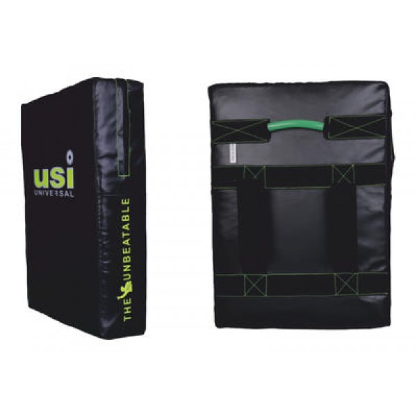 USI 630F Flat Boxing Hit Shield (Black/Neon)