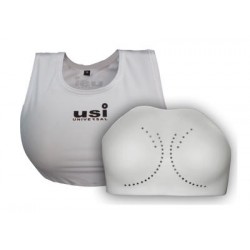 USI 770F Female Karate Chest Guard (White)