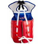 USI Taekwondo Competition Chest Guard (Red/Blue)