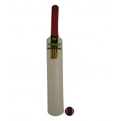 Wasan Midi Bat and Ball Cricket Kit - Yellow