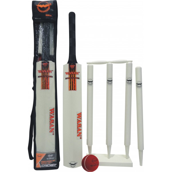 Wasan Cricket Set Size 3 - Orange Cricket Kit