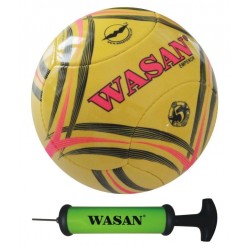 Wasan Emperor Football - Yellow, Free Pump