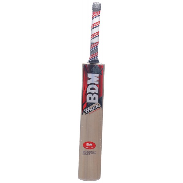 BDM Hunk Natural Wood English Willow Cricket Bat