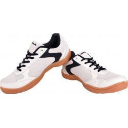 Nivia Flash Badminton Shoes 608 (White)