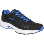 Nivia Running 01 Shoes 5555 (Black, Blue)