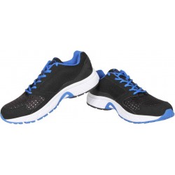 Nivia Running 01 Shoes 5555 (Black, Blue)