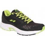 Nivia Running 02 Shoes 5556 (Black,Green)