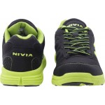 Nivia Yorks Running Shoes 420 (Black)
